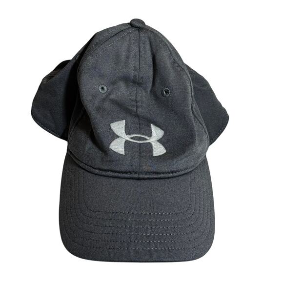 Under Armour Cap Hat buckle strap adjustable Embroidered Emblem Gray - Picture 1 of 5